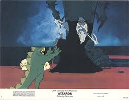 The upside to cramming so much into your film is. Wizards 1977 Original Lobby Card Fff 44694 Fffmovieposters Com