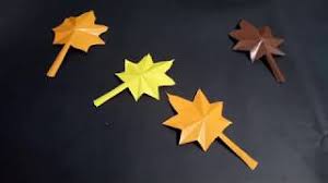 Cara membuat origami wortel ii diy origami wortelhalo sahabat nur mahendra,kali inj saya berbagi tutorial sangat mudah sekali yaitu cara membuat origami. Video Cara Membuat Origami Bentuk Daun Smotret Onlajn