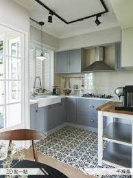 10 張圖教你如何打造現代美式鄉村風 homify kitchen design kitchen dining room small kitchen