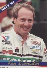 Ken Schrader signed 1988 MAXX trading card NASCAR Driver #74 CHARLOTTE  ROOKIE 10