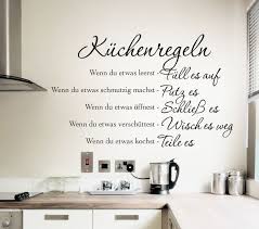 Wandsticker Wandtattoo Kuche Wandaufkleber Spruch Kuchenregeln Familie W3097 Ebay Spruch Kuche Wandtattoo Kuche Wandtattoos Spruche