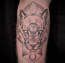 mountain lion tattoo by christina ramos at memoir dessin meilleures pages de coloriage plage