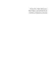 Pdf New Orleans And The Global South Caribbean Creolization Carnival Ottmar Ette Academia Edu