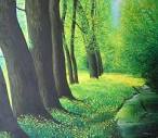 Paysage Vert , Painting by Ioan Bader | Artmajeur