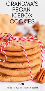 Archway cookies wedding cake : Vintage Pecan Icebox Cookies Big Bear S Wife