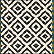 Ikea Lappljung Ruta 70 Liked On Polyvore Featuring Rugs Ikea Home Black And White And Decor Ikea Rug Black White Rug White Rug