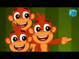 Flickbox Kids Songs - Five Little Monkeys | Vídeo Musical, Letra de la  Canción y Karaoke