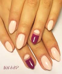 My Nails Are Always Perfect Dwukolorowe Pazurki Negativespace