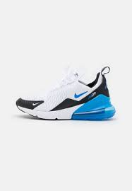 Nike Sportswear AIR MAX 270 - Sneaker low - white/signal blue/black/weiß -  Zalando.de