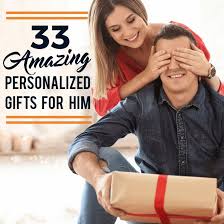 33 amazing personalized gifts for him