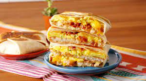 Breakfast Crunchwrap Supreme Recipe Breakfast Crunchwrap Breakfast Breakfast Recipes