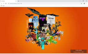Minecraft New Tab Wallpapers Collection