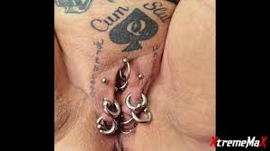 Extreme pierced, tattooed pussy ass milf - facefucking, armpitlicking,  piss, drinking, a2m, anal