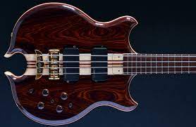 Alembic Stanley Clarke Signature Deluxe In Cocobolo Top And Fretboard Gold Hardware Bass Guitar Guitar Electric Bass
