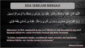 Selamat beramal dan semoga anda dianugerahkan rezeki halal yang. Amalan Membaca Doa Sebelum Dan Selepas Ngaji Jom Sobat Facebook