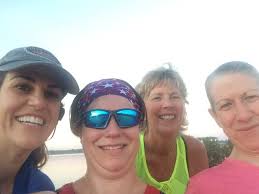 Starting the week with a morning run