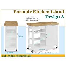 kitchen cart , portable kitchen island