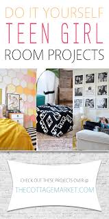 Pink is a popular choice for most girls' and teenagers' rooms. Diy Teen Girl Room Projects The Cottage Market