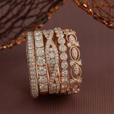 These bands have a twist weave style design with little floral leaf motifs that add a floral style to the band. Pin On Engagement Rings