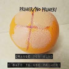 Here Is A Perfect Example Of Why Primer Is A Must An Orange Has Huge Pores Right Look At W Mary Kay Foundation Mary Kay Foundation Primer Selling Mary Kay
