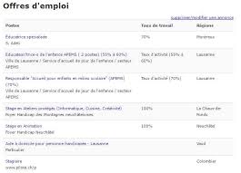 Offres d'emploi d'aide à domicile en egypte. Educh Ch Decouvrir Les Offres D Emploi Sur Educh Ch Http Www Educh Ch Emploi Supprimer Modifier Une Annonce Postes Taux De Travail Regions Educatrice Specialisee S Adeli 70 Montreux Educateur Trice S De L Enfance Apems 2 Postes 55 A