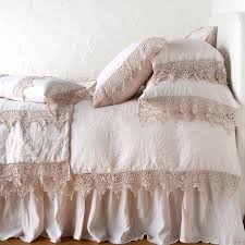 Textural and velvety, each garment dyed sham is framed with flat silk velvet piping and closed with our signature akoya shell buttons, a beautiful statement at the head of your bed. Bella Notte Linens Frida Pillowcase Bed Linens Luxury Lace Bedding Bed Linen Design