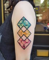 I like that idea rose with all the weapons. In Honor Of The New Episode Tonight I Wanted To Share My Diamond Inspired Tattoo Stevenuniverse