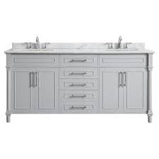 66 inch bathroom vanity top. Home Decorators Collection Aberdeen 72 In W X 22 In D Bath Vanity In Dove Grey With Carrara Marble Top With White Sinks Aberdeen 72g The Home Depot White Sink Marble