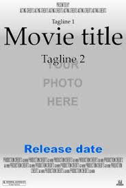 How to make a movie poster credit generator? Movie Poster Star In Your Own Movie