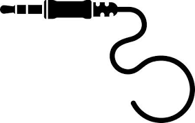 Audio Cable Icon Vector Art Illustration Vector Art Illustration Illustration Art Vector Art