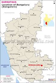 Location of hampi in karnataka, india. Where Is Bangaluru Located In India Bangaluru Location Map Karnataka
