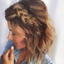 A big french side braid will instantly make you look like a diva. Braided Hairstyles For Short Hair Look More Beautiful With This Haircuts Hair Style
