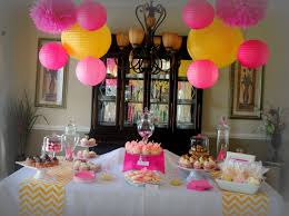 Baby Shower Girl Baby Shower Yellow Hot Pink Baby Shower Orange Baby Shower