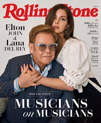 The canvas is stretched and attached to wooden stretching bars. Elton John Lana Del Rey Conversation Musicians On Musicians Cover Rolling Stone