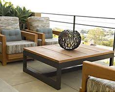 On The Deck The Chairs And Table Are Terry Hunziker For Sutherland Photo By Karyn Millet Coffee Table Table Home Decor