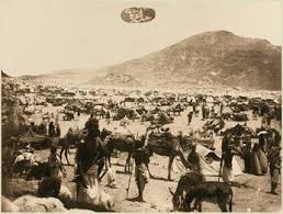 صورة نادرة لجبل عرفات الصورة ما بين عام 1880 و 1885 م mecca natural history saudi arabia