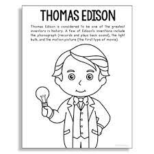 We did not find results for: Thomas Edison Inventor Coloring Page Craft Or Poster Stem Technology History