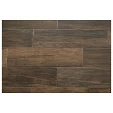 Daltile Brentwood Walnut 6 In X 24 In Glazed Porcelain Floor And Wall Tile 14 55 Sq Ft Case Bw10624hd1pr The Home Depot Porcelain Flooring Porcelain Wood Tile Wall Tiles