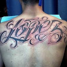 50 Last Name Tattoos For Men Honorable Ink Ideas Last Name Tattoos Names Tattoos For Men Name Tattoos
