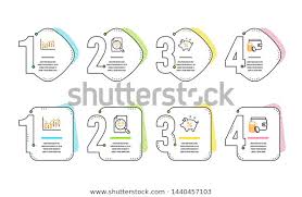 Analytics Chart Financial Diagram Loan Percent Stock Vector