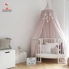 Baby Bed Curtain Kamimi Children Room Decoration Crib Netting Baby Tent Cotton Hung Dome Baby Mos Oformlenie Detskih Komnat Baldahiny V Detskuyu Detskie Krovati