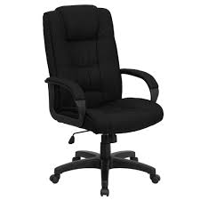 Flash Furniture High Back Burgundy Fabric Executive Swivel Office Chair Go5301bby The Home Depot Black Office Chair Office Chair Executive Office Chairs
