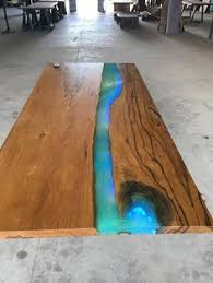 remote controlled l e d light resin river table panama table by kristopher kirkpatrick 7 5x36x30 this panam resin table wood furniture plans resin furniture