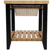 Powell Company Color Story Prep Table With Butcher Block Top 502 416 The Home Depot Butcher Block Top Kitchen Island With Butcher Block Top Wood Kitchen Island