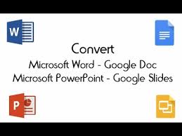 To save a word document as a google doc, it must first be converted via google drive. Convert Microsoft Word And Powerpoint Documents To Google Docs Or Slides Youtube