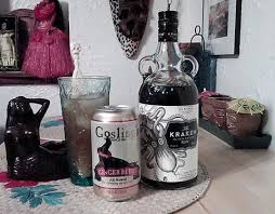 Bar drinks cocktail drinks yummy drinks rum recipes alcohol recipes grilling recipes sailor jerry rum kraken rum. Retro Cocktail Of The Week The Kraken Storm Cats Like Us
