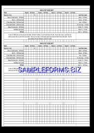 Preview PDF Hand & Foot Score Sheet 2, 1