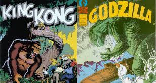 Kong is set to continue the story previously laid out in 2014's godzilla, 2017's kong: Amazon Listings Offer New Images Of Graphic Novels Tying Into Godzilla Vs Kong Kong Is Massive Bounding Into Comics