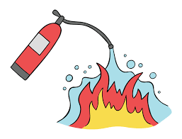 You can download in a tap this free fire extinguisher cartoon transparent png image. Cartoon Vector Illustration Of Fire Extinguisher And Fire Extinguishing 2370543 Vector Art At Vecteezy