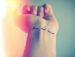 See more ideas about tattoos, body art tattoos, small tattoos. 50 Charming Wording Tattoos For Wrist